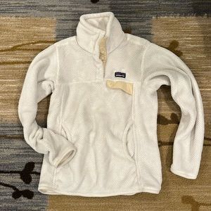 Women’s XS cream Patagonia Re-Tool Fleece